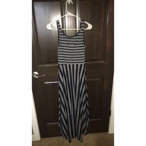 High Low Striped Dress
